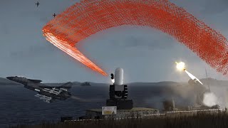 Extreme Close Call  J10 Fighter Jets in Action vs Air Defense System  CRAM  MilSim  ArmA 3 [upl. by Fernandez348]