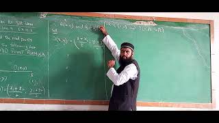 Class 9 Exercise 163 Question 1 Distance formula By sir zain ul abideen memon [upl. by Eatnoled340]