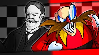 Dr Eggman vs William Howard Taft  Discount Rap Battles [upl. by Noraf]