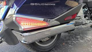 Goldstrike 40036 20182024 Goldwing LED Saddlebag Light Operation [upl. by Arbrab]