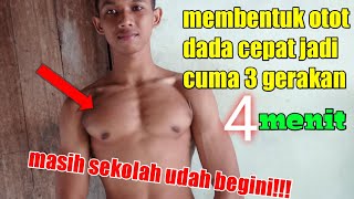 Cara membentuk otot dada dengan push up  pemuda Strong [upl. by Merle338]