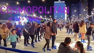 Cosmopolitan Las Vegas Ice Rink  Winter Wonderland [upl. by Avilla]