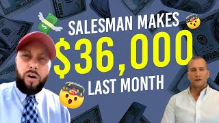 CAR SALES TRAINING SALESMAN MAKES 36000 LAST MONTH AND TELLS HOW [upl. by Nylcsoj]