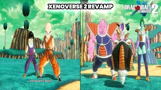 GUERREROS Z VS ZARBON Y DODORIA II DRAGON BALL XENOVERSE 2 REVAMP MOD [upl. by Neeloc]