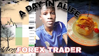 A DAY IN ALIFE OF A YOUNG FOREX TRADER VLOG  FORECASTING [upl. by Xirdnek]