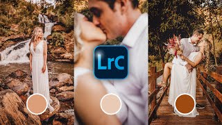 How To Create An Moody Style Wedding Colour Grading Look In Lightroom Classic [upl. by Nowed]