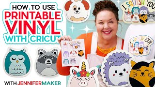 How To Use Printable Vinyl With A Cricut [upl. by Raffarty]