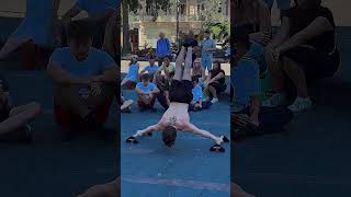 PLANCHE MOTIVATION Street performance🔥 planche reaction calisthenics streetworkout maltese [upl. by Durrace]