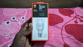 Mi LED Smart Bulb Unboxing  Trickdots [upl. by Henke190]