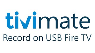 Record TiviMate TV programs on Firestick with external storage [upl. by Sanfourd]