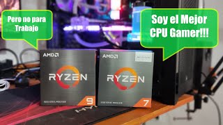 Ryzen 7 5800x3D vs Ryzen 9 5950x en juegos [upl. by England]