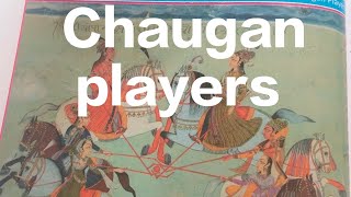 Chaugan players Rajasthan school of Art [upl. by Nahs]