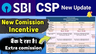 CSP New Comission Incentive।। Sbi Csp New Update 2024 [upl. by Osanna753]