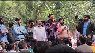 Students के पास पहले से बहुत दुःख तकलीफ है सरकार अधिक ना बढ़ाये l Dhasuu Speech By Ravinder Sir [upl. by Ecertap]