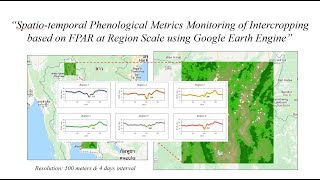 Spatiotemporal Phenological Metrics Monitoring of Intercropping at Regional Scale using GEE [upl. by Naerda]