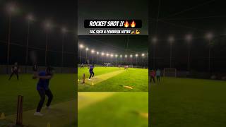 Tag such a Powerful Hitter 💪🏏🔥Rocket shot 🔥🔥 Box cricket shorts viral trending [upl. by Neural239]