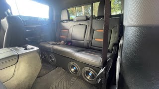 8” subwoofers in a Silverado [upl. by Hezekiah]