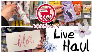 Rossmann Live Haul 🛍  Neuheiten Mai 2022 🦋  alinaBerry [upl. by Eecram]