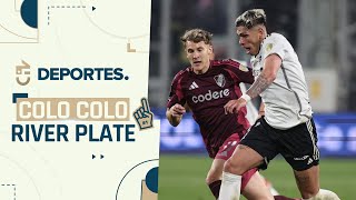 COLO COLO 1  1 RIVER PLATE🏆 Cuartos de final CONMEBOL Libertadores⚽️ GOLES Y RESUMEN [upl. by Ahsinroc]