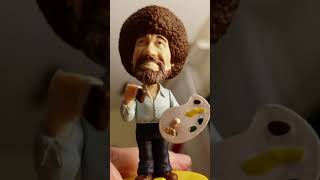 Bob Ross bobble head doll that talks [upl. by Alegnaed]