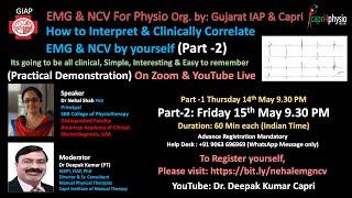 PART 2 EMG amp NCV How to Interpret amp Correlate Clinically by yourself from Physio Point of View [upl. by Eleonore]