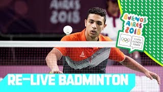 RELIVE  Day 06 Badminton  Youth Olympic Games 2018  Buenos Aires [upl. by Ecnesse]