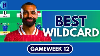 FPL GW12 BEST WILDCARD TEAM  KEEP or SELL Haaland  Gameweek 12 [upl. by Notyarb948]