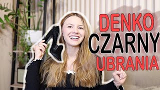 DENKO UBRANIA 🖤 KLASYCZNA CZERŃ ❗ 🛒 [upl. by Tiffanie]