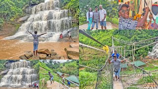 Odehyieba Priscilla visits Kintampo Waterfalls God is indeed the greatest [upl. by Raimundo]