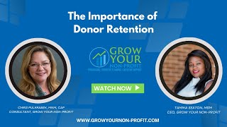 The Importance of Donor Retention [upl. by Anuaik]