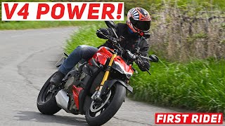 2023 Ducati Streetfighter V4S  Too much for the road [upl. by Maeve]