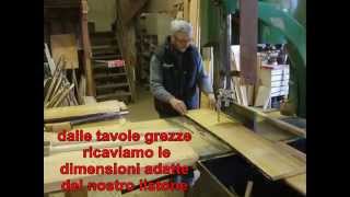 LISTONE ITALIANO PARQUET IN LEGNO MASSELLO LOCALE BIO [upl. by Dlanor843]