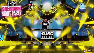 Euro Nation Saturdays  90s Eurodance Trance House Mix January 6 2024 [upl. by Etteinotna]