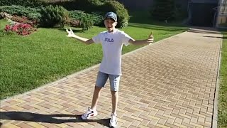 Rakhim  синий Lamborghini  танец импровизация  bboy Mika [upl. by Odele592]