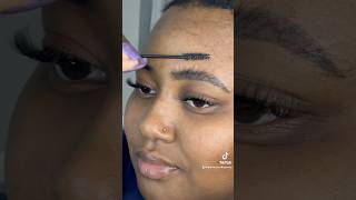 Eyebrow shaping tutorial🌸 [upl. by Rafaelita400]