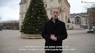 Collecte des sapins  La mairie recycle vos sapins de Noël [upl. by Ecirad]