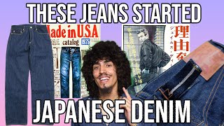 THESE JEANS STARTED JAPANESE SELVEDGE DENIM  Studio DArtisan SDD01 Raw Denim Review [upl. by Acinom]