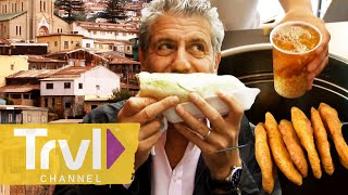 A Mouthwatering Chilean Food Tour  Anthony Bourdain No Reservations  Travel Channel [upl. by Mather690]