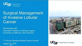 Surgical Management of Invasive Lobular Cancer  Lobular Breast Cancer Event 2023 [upl. by Theresa]