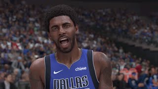 NBA 2K25 BEST KYRIE IRVING BUILD KYRIE SAID HES JOING THE STREAM [upl. by Cho]