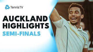 Shelton Battles Daniel Fils Faces Tabilo  Auckland 2024 SemiFinal Highlights [upl. by Julianne582]