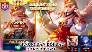 Top1Sinestrea REVIEW SKIN SINESTREA THƯỞNG HẠNG HƯỚNG DẪN ĐỐI ĐẦU KÈO NAKROTH ENZO HIỆU QUẢ [upl. by Gruber]