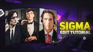 SIGMA EDIT  Sigma edit Tutorial  Instagram Trending Sigma edit Tutorial Capcut sigma [upl. by Acinorrev318]