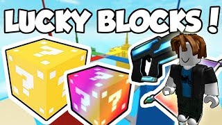 Noob T Gaming Lần Đầu Chơi Lucky Block Battlegrounds  Thử Đập Lucky Block Trong Roblox [upl. by Nirat794]