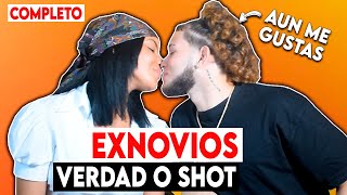 VERDAD O SHOT EX NOVIOS  EXTRAS Thecasttv [upl. by Ahsiekat]