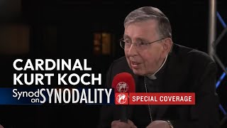 Interview with Cardinal Koch about the Synod on Synodality  Oct 26 2024 [upl. by Sellig]