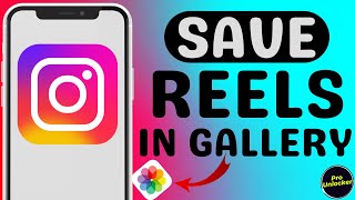 How To Save Instagram Reels Video In Gallery  Download Instagram Reels Video On iPhone 100 Works [upl. by Peskoff]