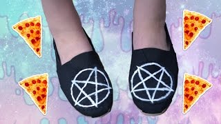 DIY Pentagram Shoes [upl. by Andriette]