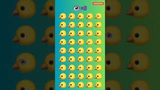 Find Odd Emoji out emojichallenge youtubeshorts findthedifference games viralshorts [upl. by Wivinah52]