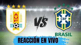 🔴URUGUAY vs BRASIL EN VIVO🔴 ELIMINATORIAS SUDAMERICANAS  FECHA 4 [upl. by Htebazle]